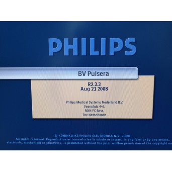 Philips BV Pulsera Vascular 9' C-arm