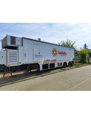 Philips Achieva 1.5T  MRI in trailer