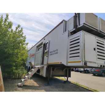 Philips Achieva 1.5T  MRI in trailer