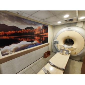 Philips Achieva 1.5T  MRI in trailer