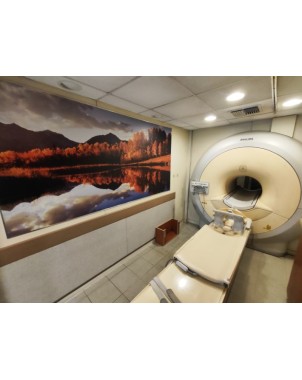 Philips Achieva 1.5T  MRI in trailer