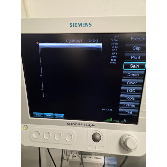 Siemens Acuson Freestyle 2014 Ultrasound Unit